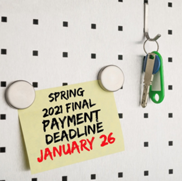 Spring 2021 Payment Deadline | Owl Family Hub