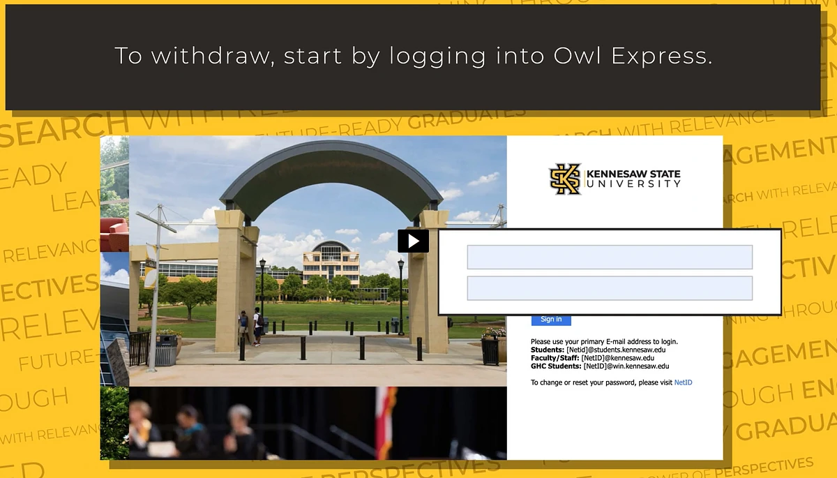 Class Withdraw Deadline for Spring Semester is April | Owl Family Hub